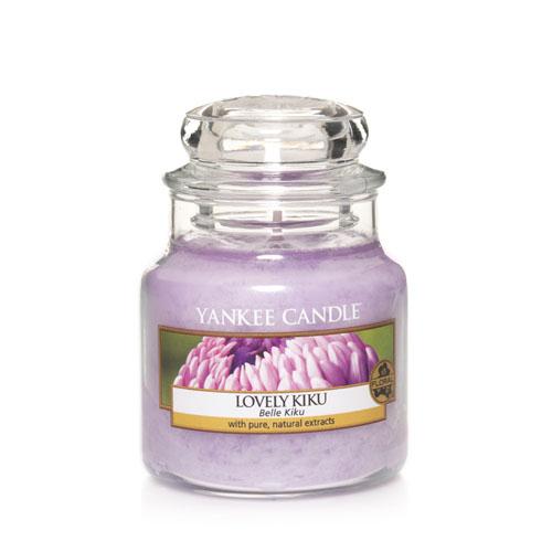 Yankee Candle Lovely Kiku Small Jar - Bubblelush Divine Gifts