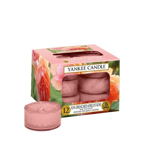 Yankee Candle Sun Drenched Apricot Rose Tea Light Bubblelush Divine Gifts