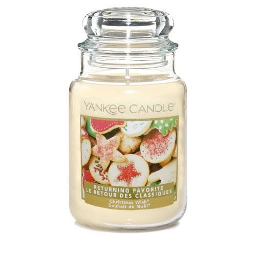 Yankee Candle Returning Favorite Christmas Wish Large Jar Bubblelush Divine Gifts
