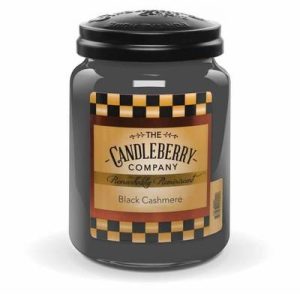Candleberry Black Cashmere Large Jar