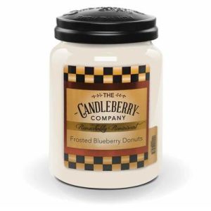 Candleberry Frosted Blueberry Donuts Large Jar