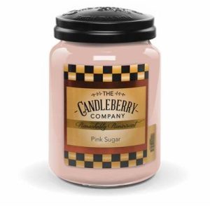 Candleberry Pink Sugar Large Jar