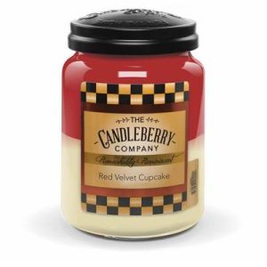 Candleberry Red Velvet Cupcake Large Jar