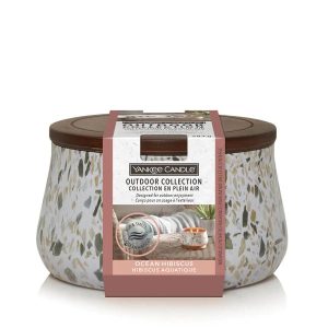 outdoor candle ocean hibiscus