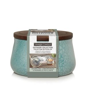 outdoor candle sparkling lemongrass